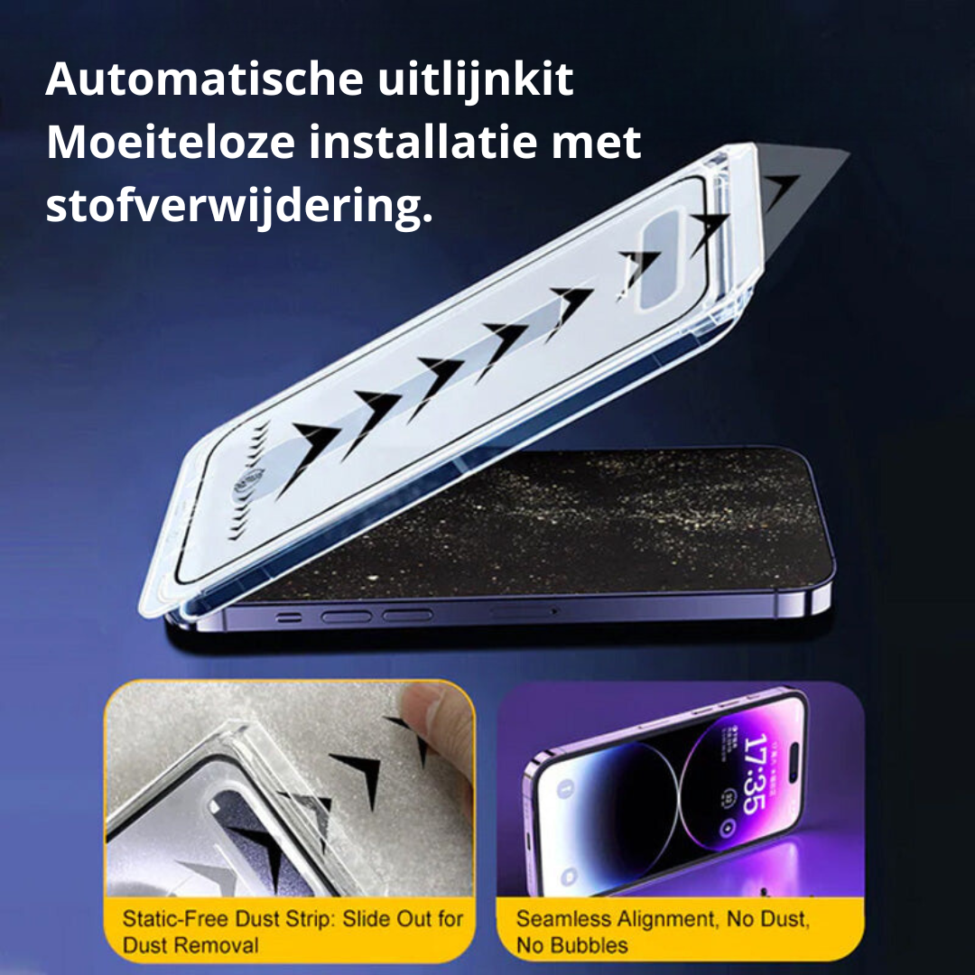 Premium Stofvrije Screenprotector 1+1 GRATIS